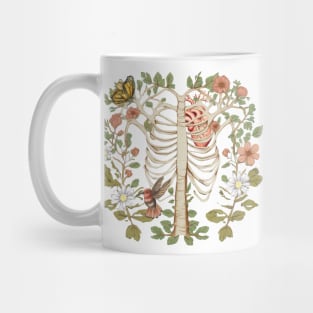 Cottagecore Ribcage Mug